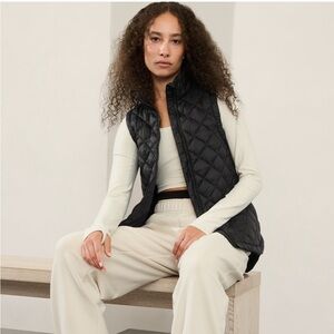 Athleta: Whisper Featherless Puffer Vest - Size M